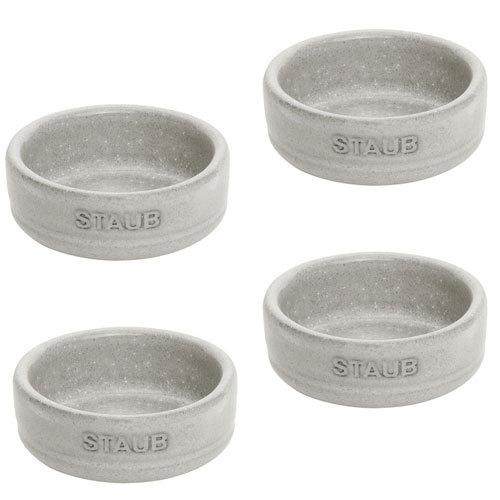 ストウブ staub セラミック ミニプレート 4ヶ組 カンパーニュ 40508