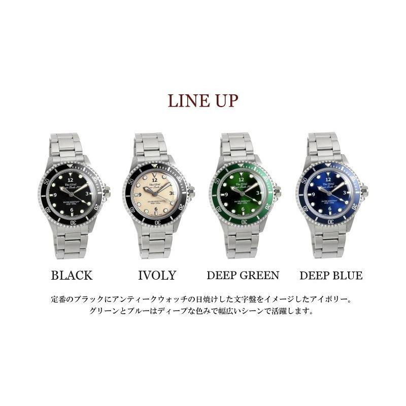 ザ・スタック The STAC 日本製 ダイバーズウォッチ 38mm 腕時計 国産