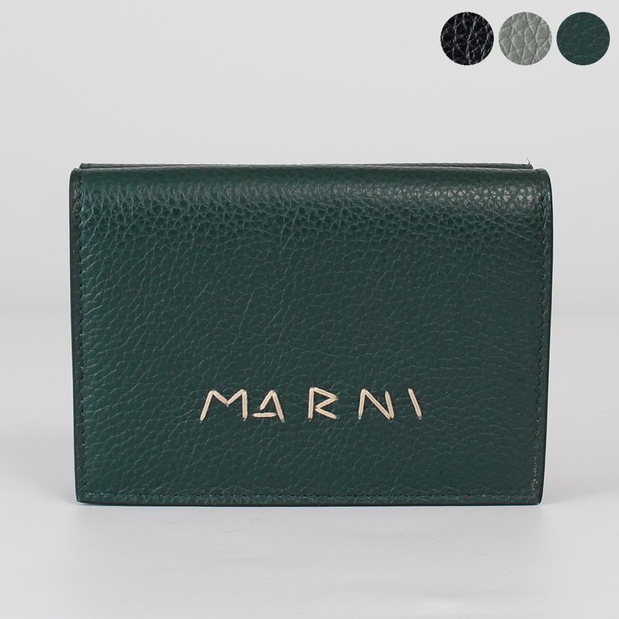 MARNI（マルニ） 財布 三つ折り財布 MENDING EMBROIDERY TRIFOLD