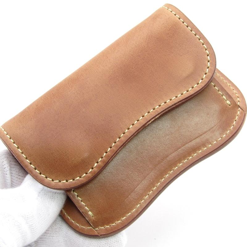 未使用 LAST CROPS ラストクロップス 小銭入れ シェルコードバン LC