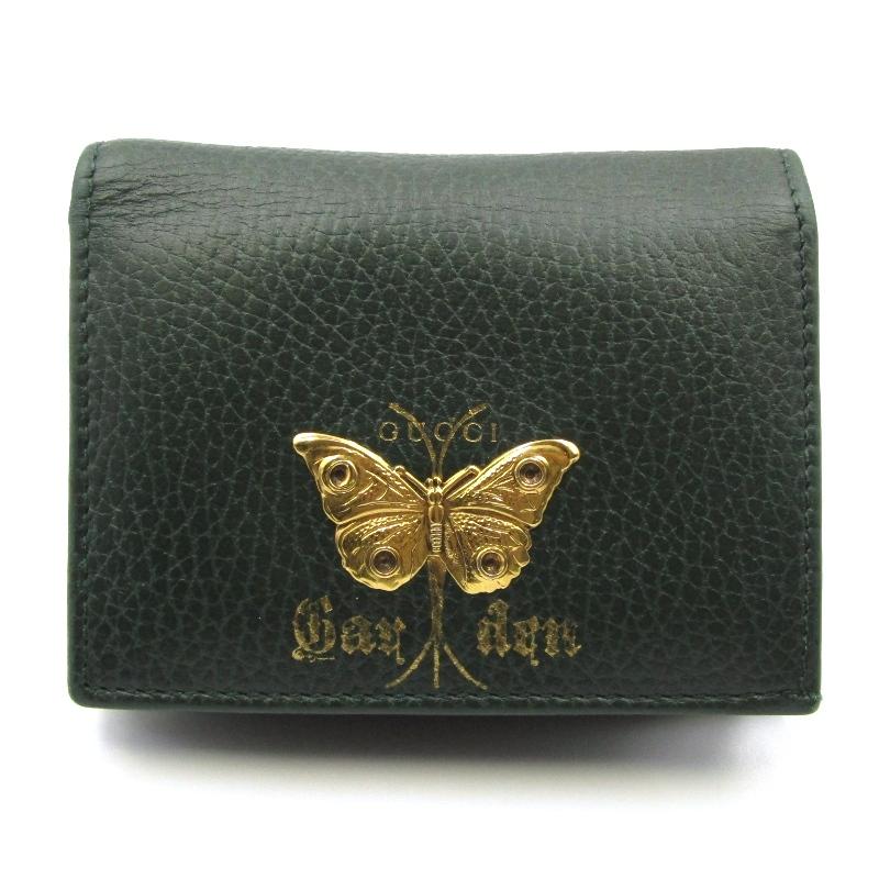 GUCCI（グッチ） GUCCI GUCCI 二つ折り財布 Garden バタフライ 516929