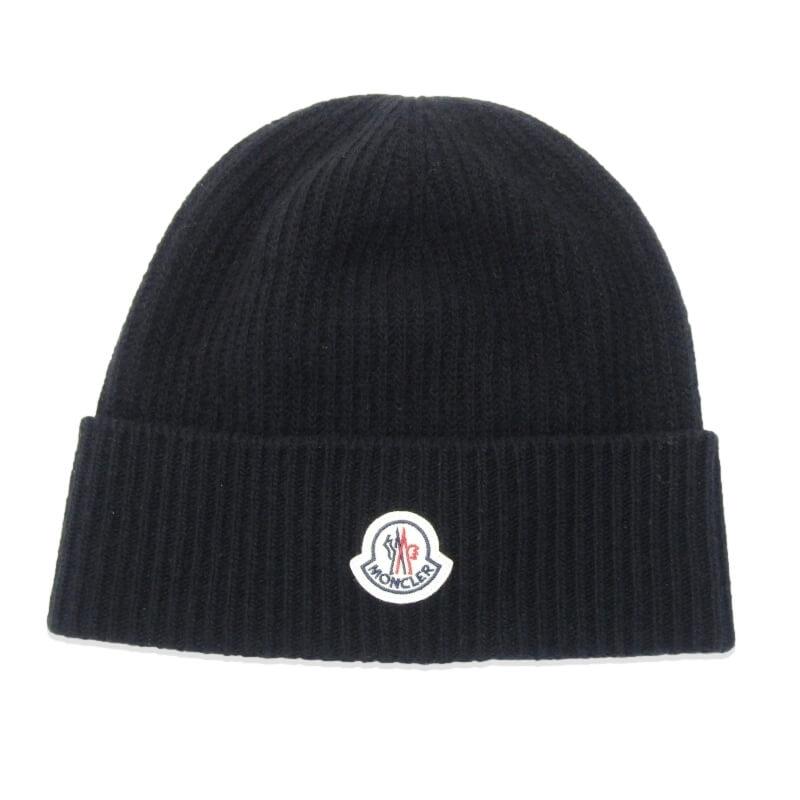 未使用 MONCLER モンクレール ニットキャップ ビーニー H20913B00050
