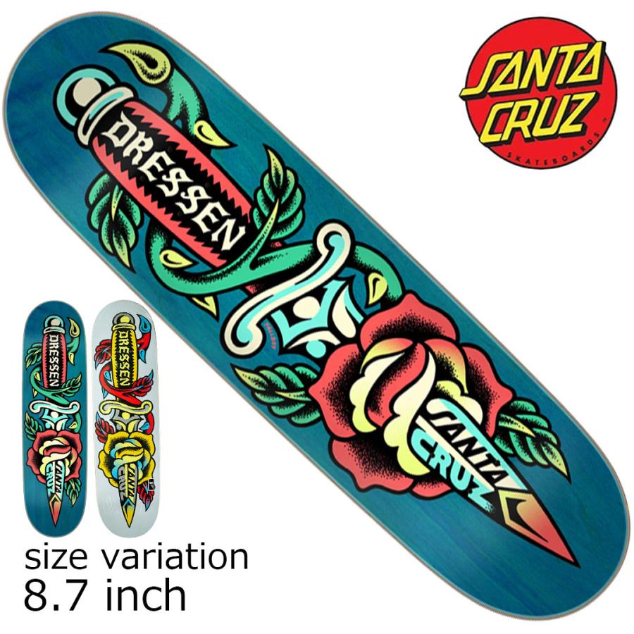 SANTA CRUZ（サンタクルーズ） SANTA CRUZ DRESSEN ROSE DAGGER 8.7