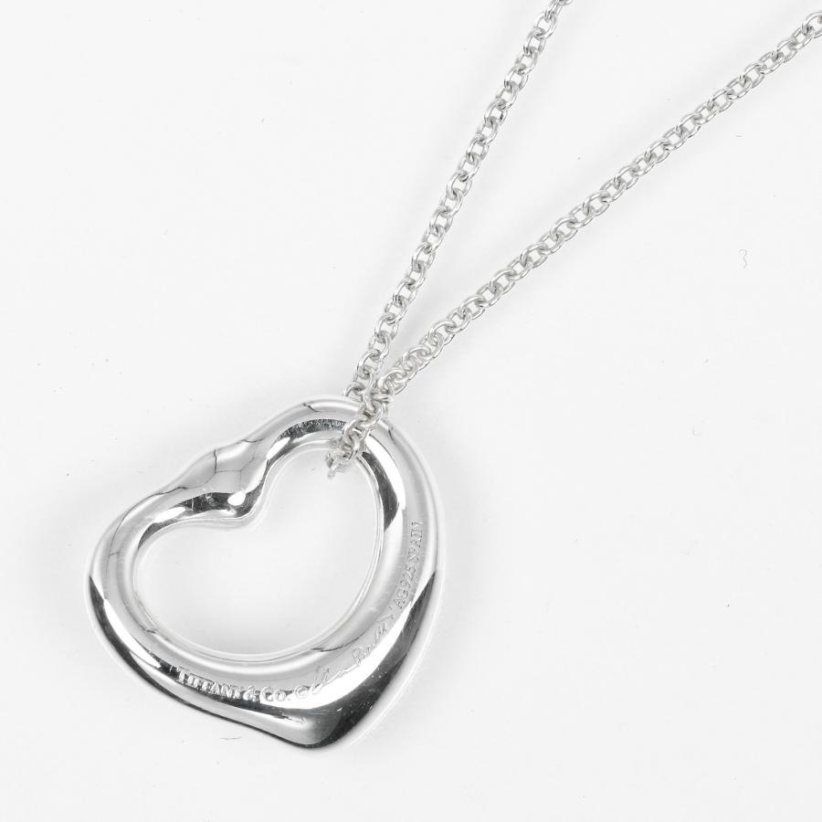 TIFFANY&Co.（ティファニー） オープンハート ネックレス シルバー925