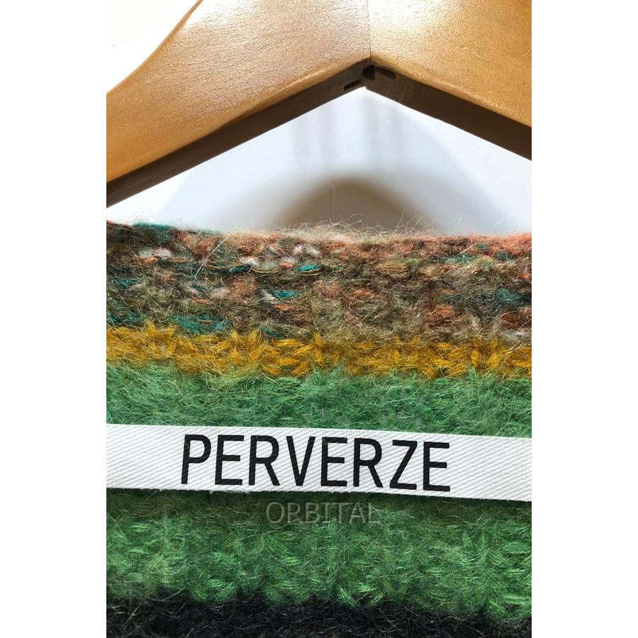 PERVERZE 経堂) パーバーズ PERVERZE Gradient Stripe Top and Scarf