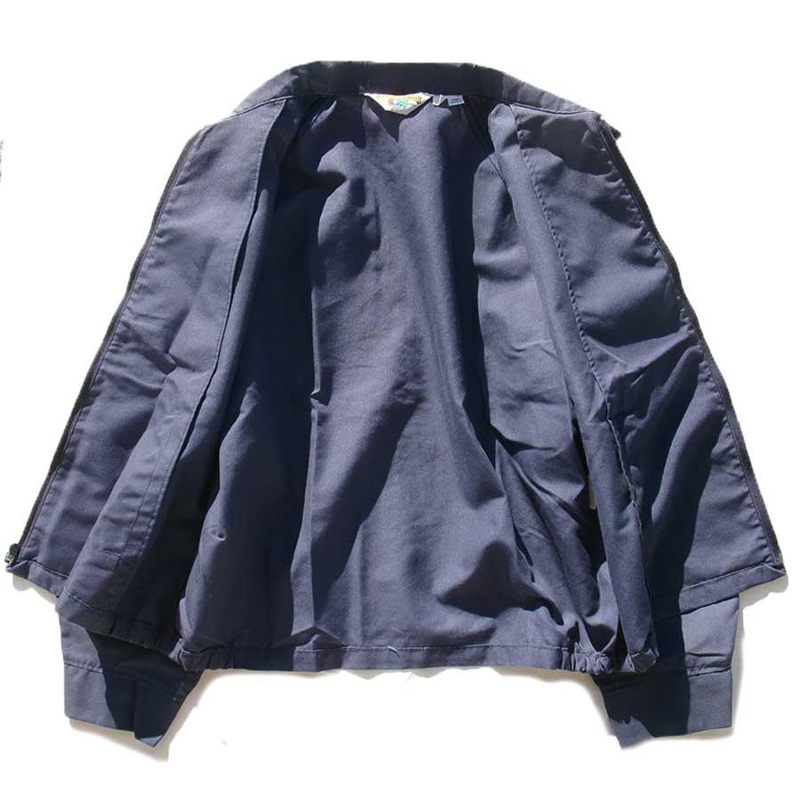 USED-131】80s 90s WEATHER BREAKER SWING TOP JACKET NAVY made in