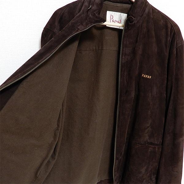 PAPAS（パパス） #wpc ジャケット スエード 羊革 ジップアップ