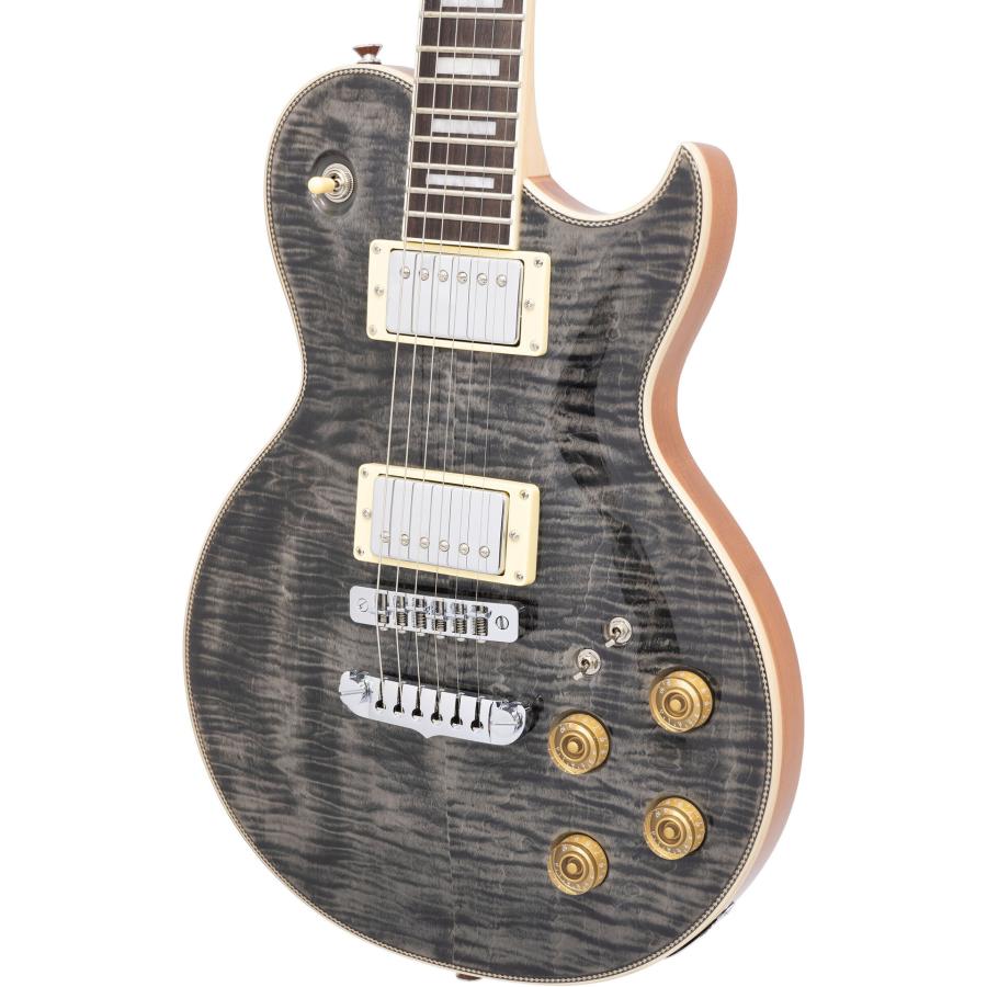 Aria Proll ProII PE-700 SBK(See-through Black) フレイムメイプル