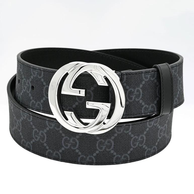 GUCCI（グッチ） ベルト メンズ GGスプリームキャンバス インター