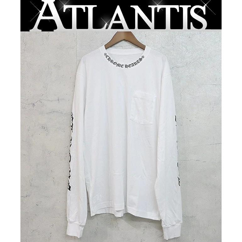 CHROME HEARTS 新宿店 クロムハーツ 新品 袖×ネック ロゴプリント ロン