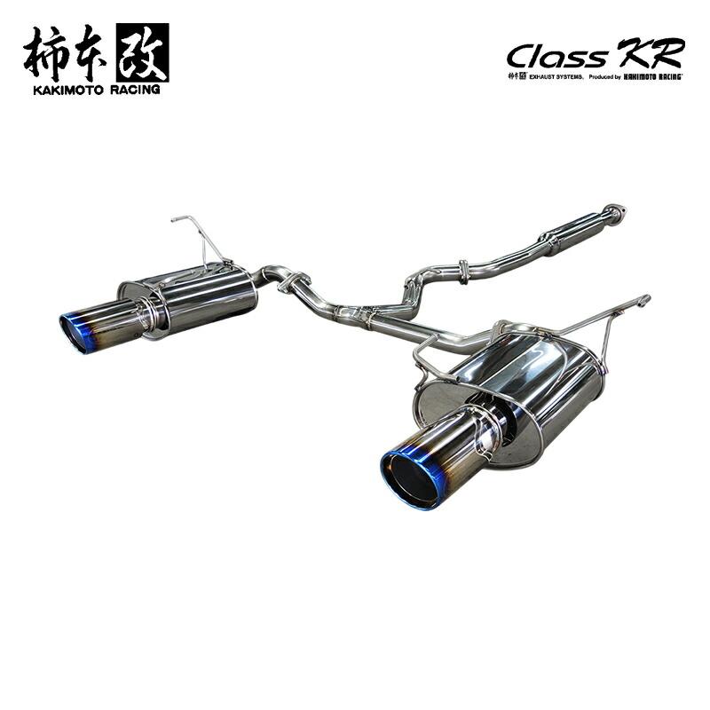 柿本改 マフラー Class KR Singleセンター付 フォレスター 4BA-SK5