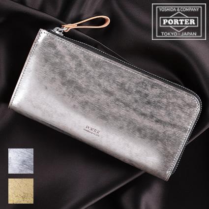 PORTER ポーター フォイル ロングウォレット 195-01329 長財布 L字