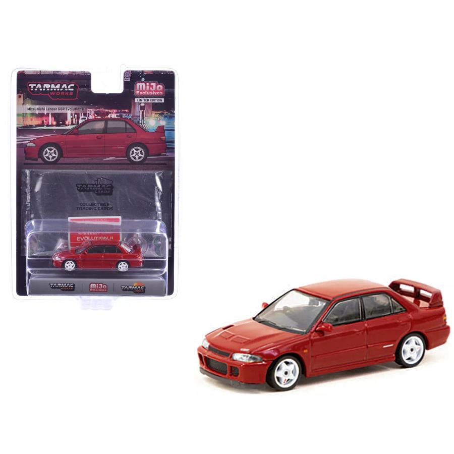 ターマックワークス 1/64 三菱 ランサー GSR エボリューション II