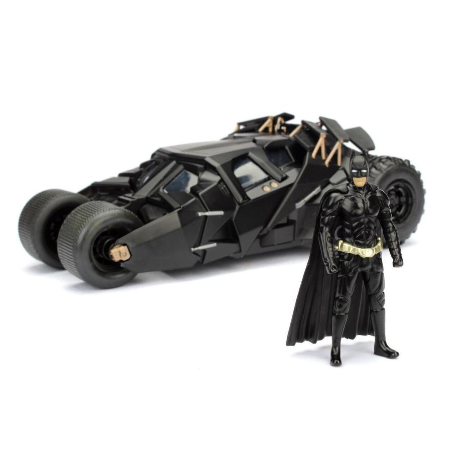 Jada JADA TOYS 1/24 バットモービル & バットマン フィギア ダーク