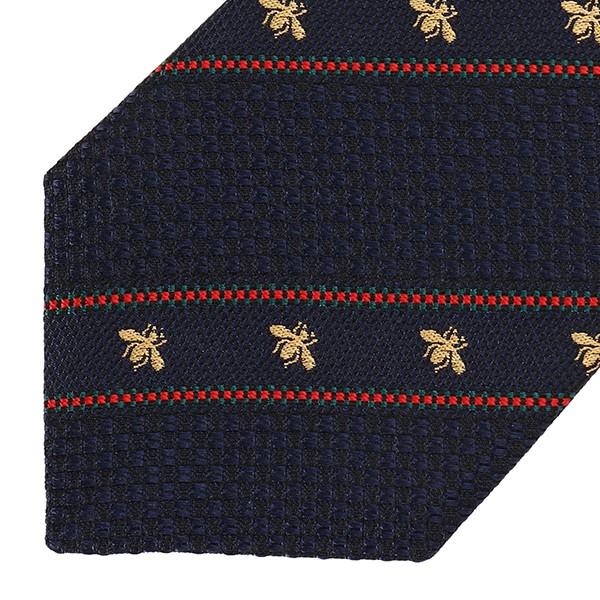 GUCCI（グッチ） 並行輸入 ネクタイ ビーウェブ付き シルク タイ