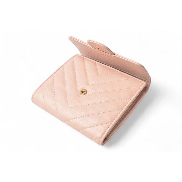 キャビアスキン シャネル ミニ財布/三つ折り財布 CHANEL 財布