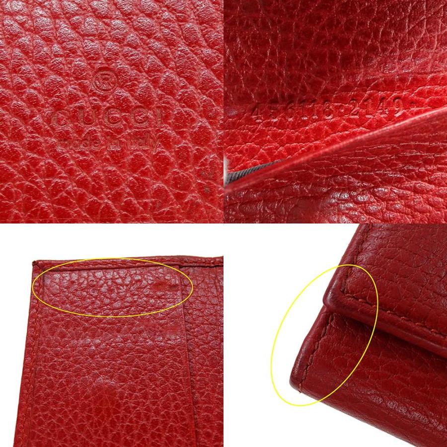 GUCCI（グッチ） キーケース レディース ブランド 6連 レザー GG