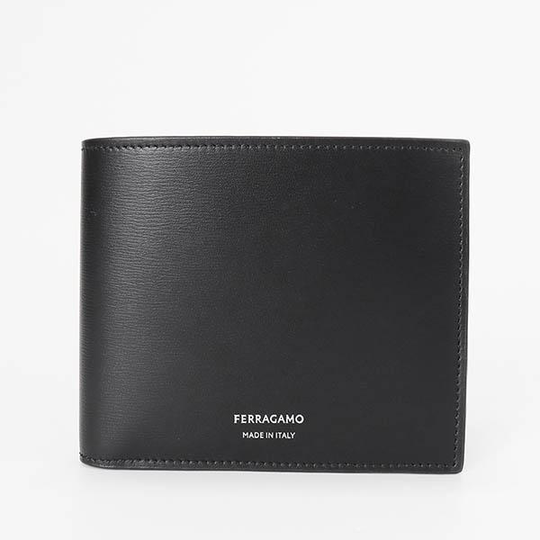 FERRAGAMO（フェラガモ） 二つ折り財布 メンズ コンパクト ウォレット
