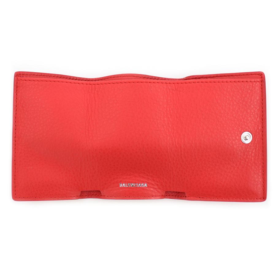 BALENCIAGA（バレンシアガ） 財布 三つ折り ミニ財布 ルージュタンゴ