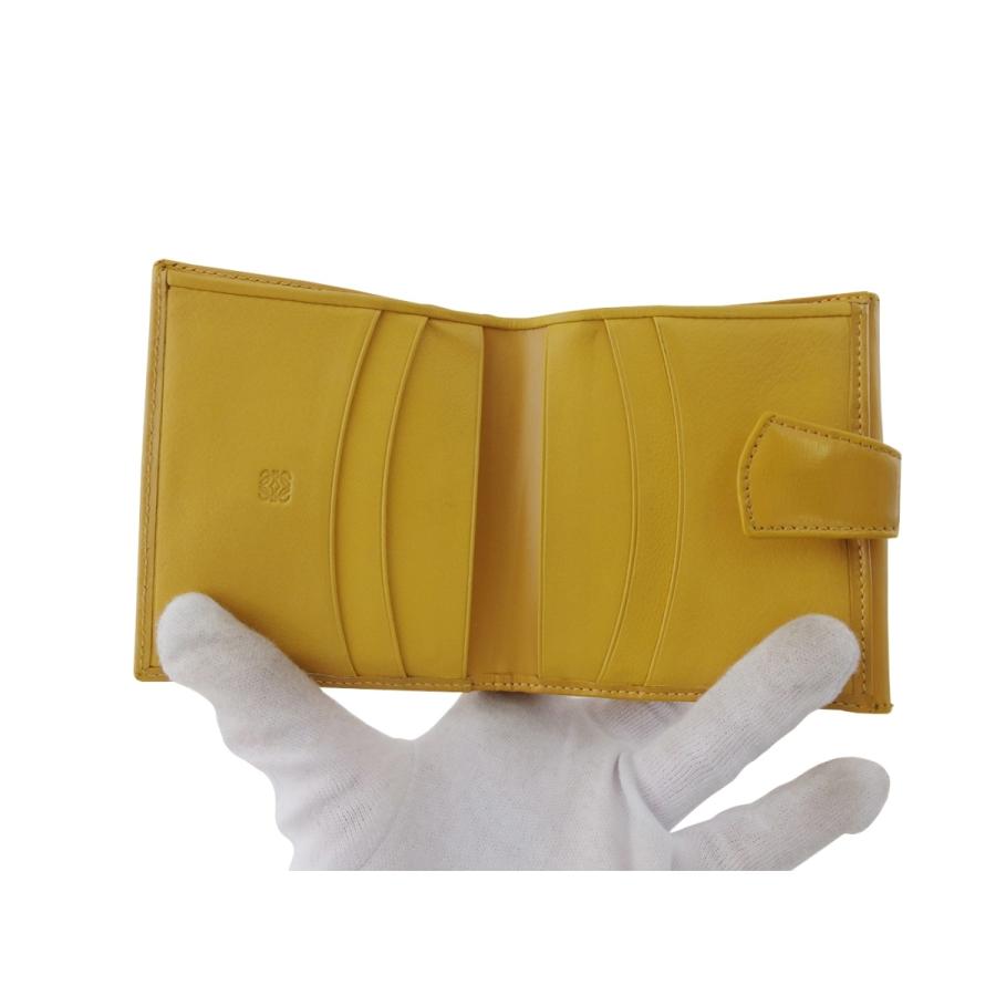 LOEWE（ロエベ） 【特別割引☆30%OFF】ロエベ Wホック 財布 二つ折り