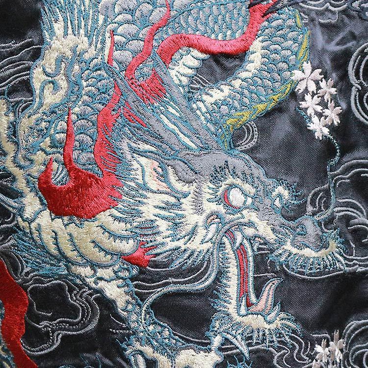 SATORI スカジャン 花旅楽団×さとり コラボ 四神(鳳凰 玄武 青龍 白虎