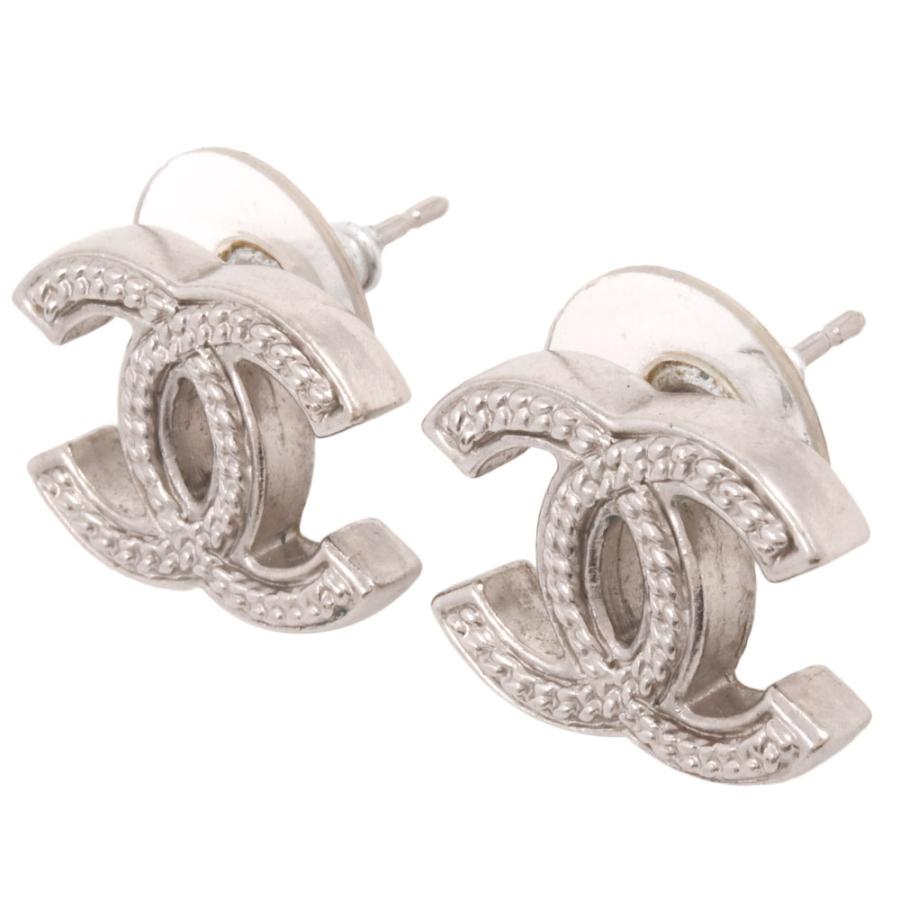 CHANEL（シャネル） ピアス 06P シルバー ココマーク ヴィンテージ