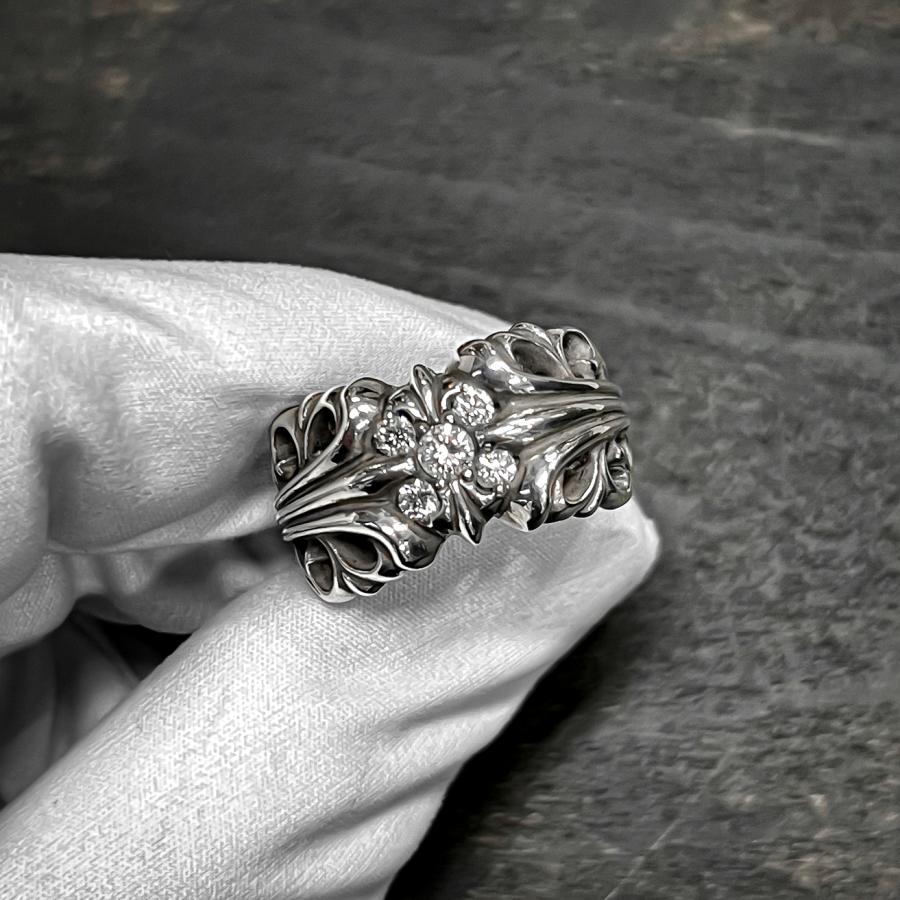 CHROME HEARTS（クロムハーツ） K&T リング ダイヤモンド 19号