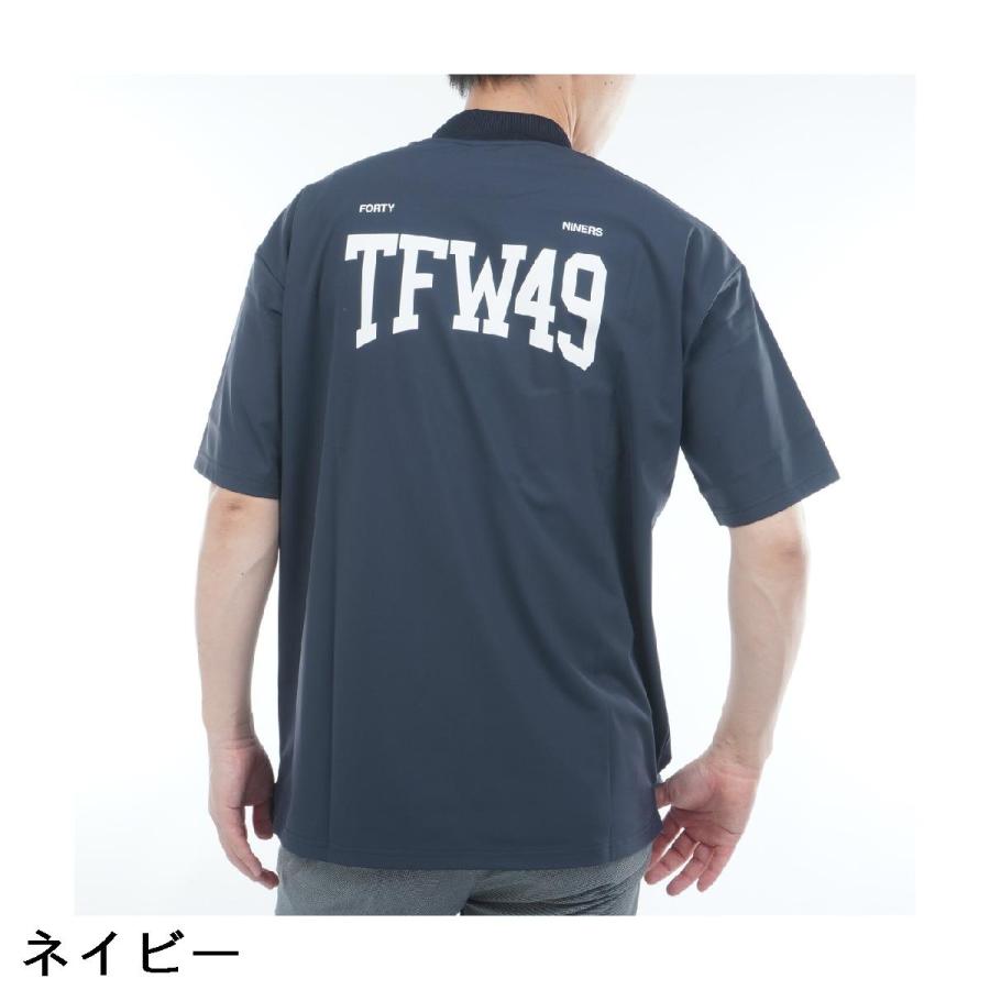 ティーエフダブリュー TFW49 ハーフ モックネック半袖Tシャツ : GDO