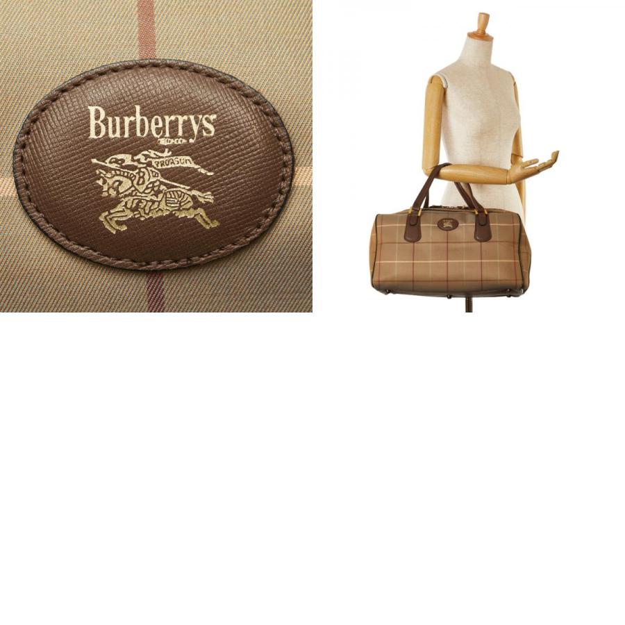 BURBERRY（バーバリー） チェック ボストンバッグ トラベルバッグ 旅行