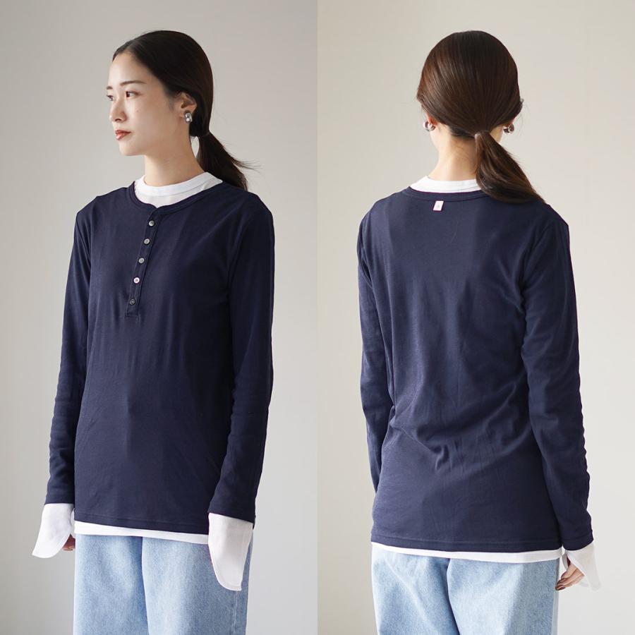ETRE TOKYO（エトレトウキョウ） ヘンリーネックレイヤードセットロンT