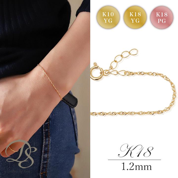 DEVAS 18金 ブレスレット k18 18金ブレスレット 18k レディース
