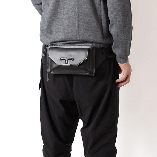 TOD'S（トッズ） 25AWモデル TOD'S Tタイムレス レザー ベルトバッグ