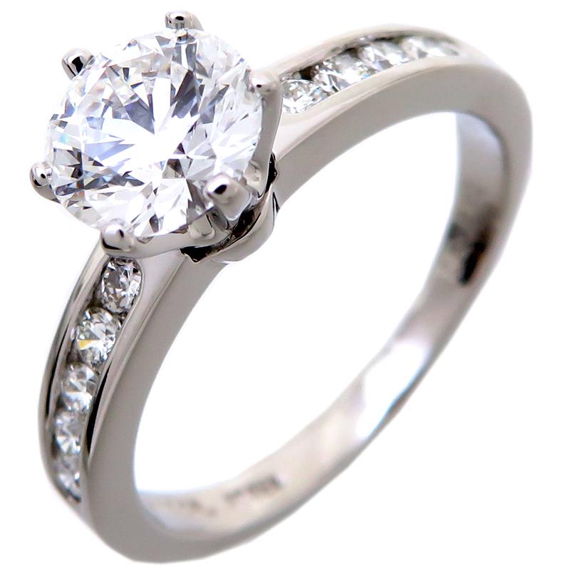 TIFFANY&Co.（ティファニー） ［銀座店］TIFFANY&Co. 鑑定書付 0.81ct