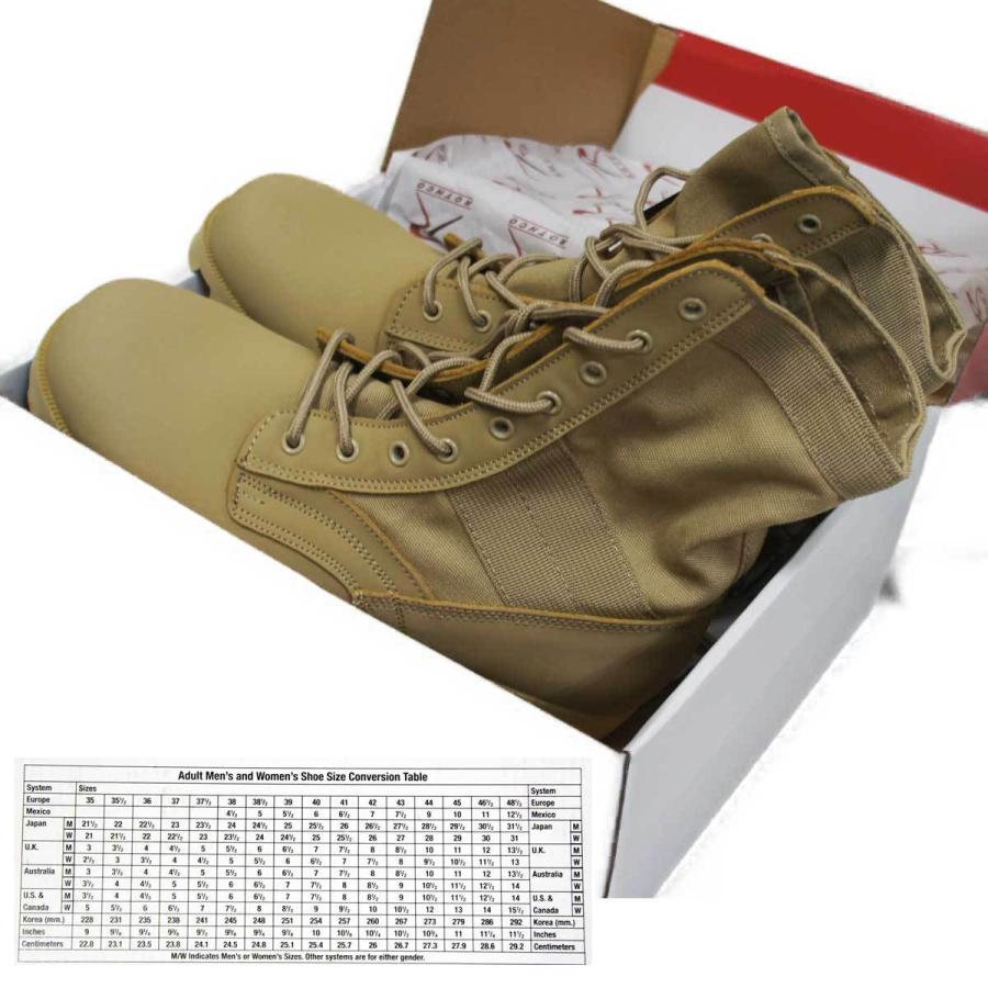 ROTHCO（ロスコ） USA ジャングルブーツ デザートタン ミリタリー GI