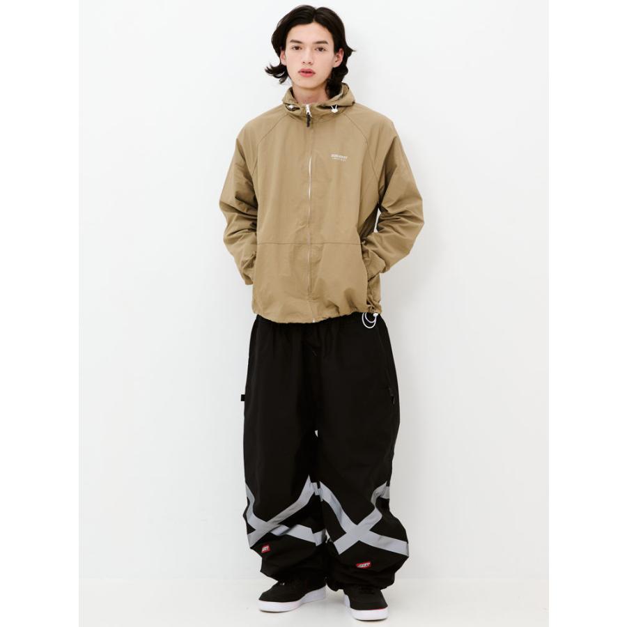 BSRABBIT ORIGINAL POT-X REFLECTIVE WIDE JOGGER PANTS スノーボード