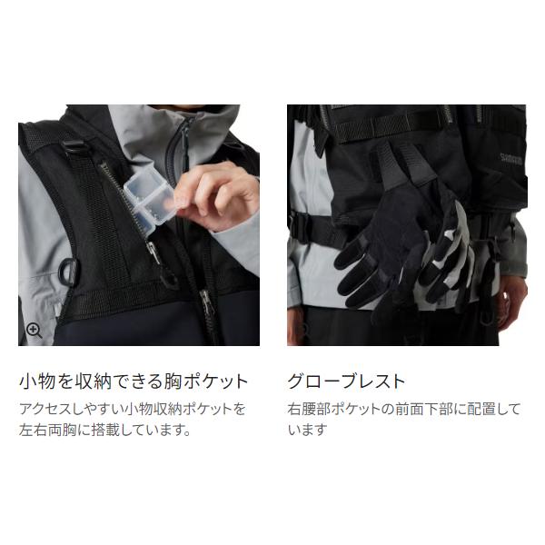 シマノ（SHIMANO） 爆買 ( 限定特価 ) ロックショアタフベスト VF-229X