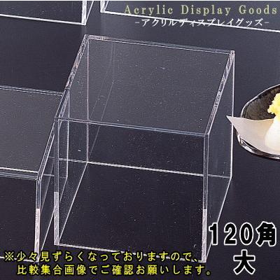 ディスプレイケース 日本製 アクリル製120mmタイプ 5面体 ディスプレー