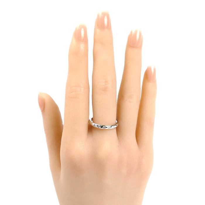 TIFFANY&Co.（ティファニー） Pt950プラチナ スタッキングバンド 5P