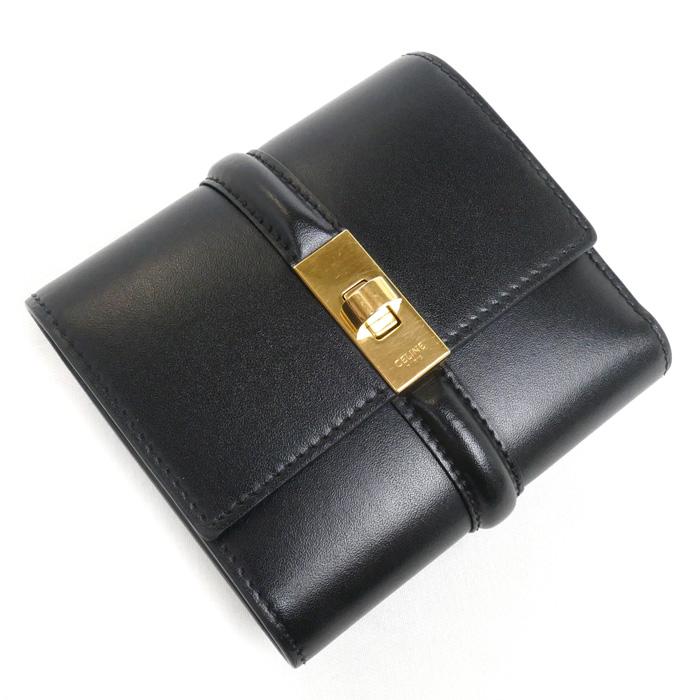 CELINE（セリーヌ） スモール トリフォールドウォレット 16セーズ 三