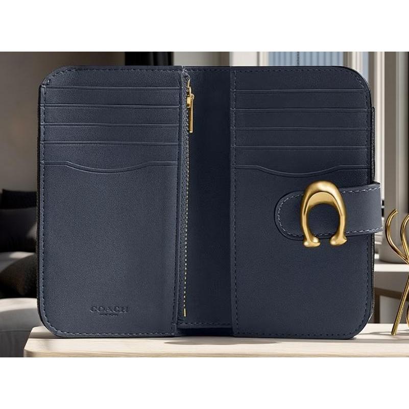 COACH（コーチ） 二つ折り財布 デニム 財布 新作 カードケース
