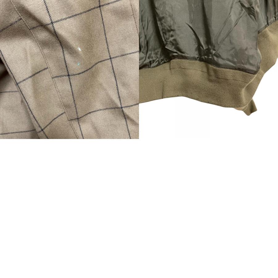 sacai（サカイ） 良品 Windowpane Blouson ウィンドウペーンブルゾン