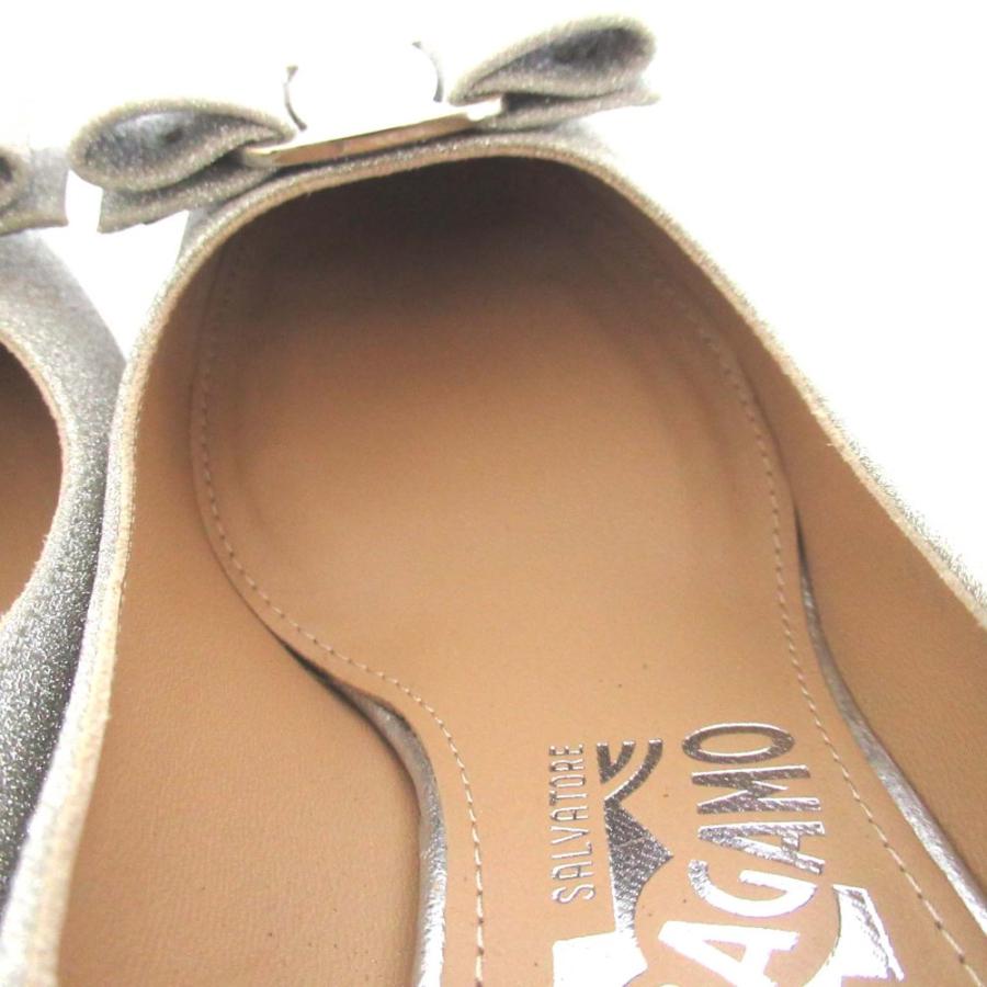 美品 Salvatore Ferragamo サルヴァトーレフェラガモ ヴァラリボン
