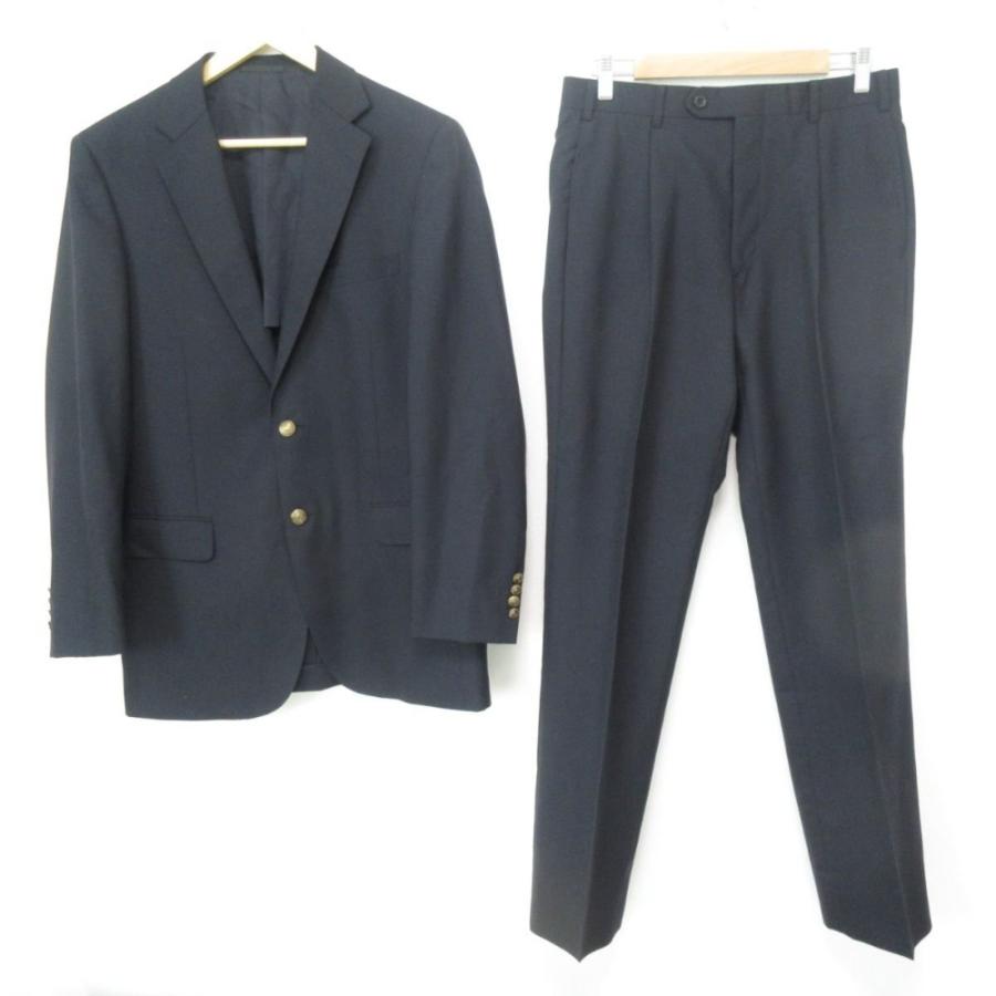 BURBERRY（バーバリー） 美品 BURBERRY LONDON 金ボタン ブレザー 紺
