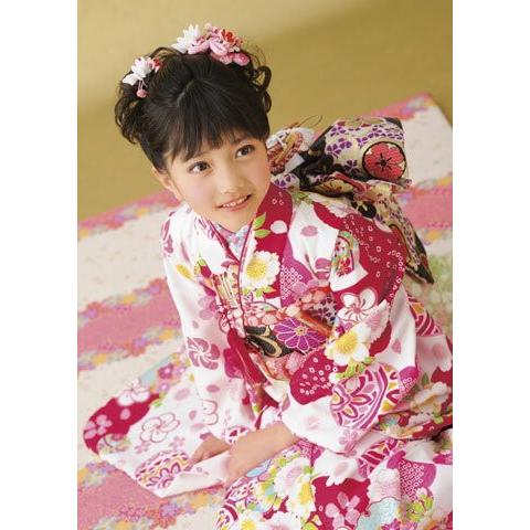 レンタル 七五三 7歳 女の子 着物 式部浪漫 四つ身 着物セット フル