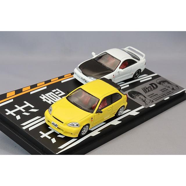モデラーズ 1/64 頭文字D セットVol.9 ホンダ シビック (EK9) 二宮大輝