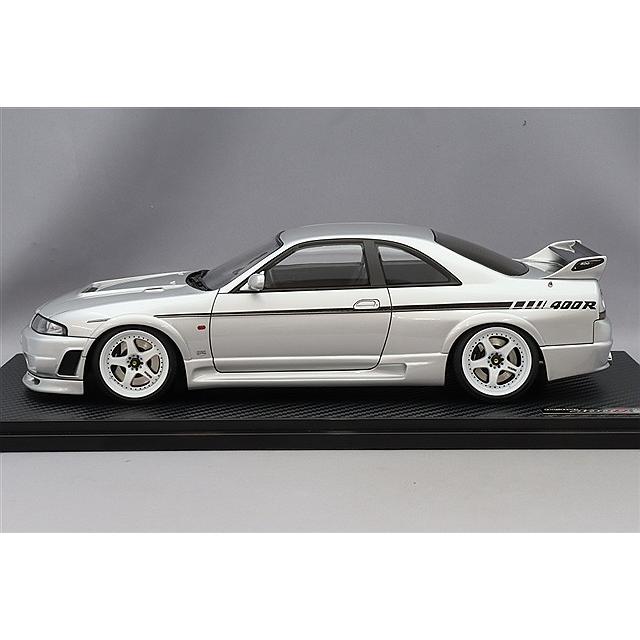 イグニッションモデル 1/18 ニスモ 400R (BCNR33) シルバー/ニスモLM