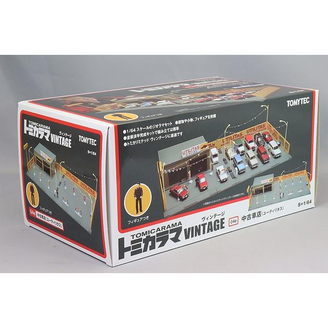 ミニカー/完成品 トミカラマヴィンテージ04e 1/64 中古車店 ユーティリ