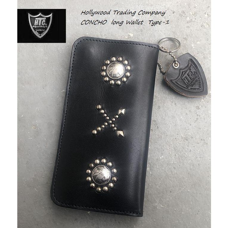 HTC スタッズ装飾 ケース 財布 正規取扱店 HTC (Hollywood Trading