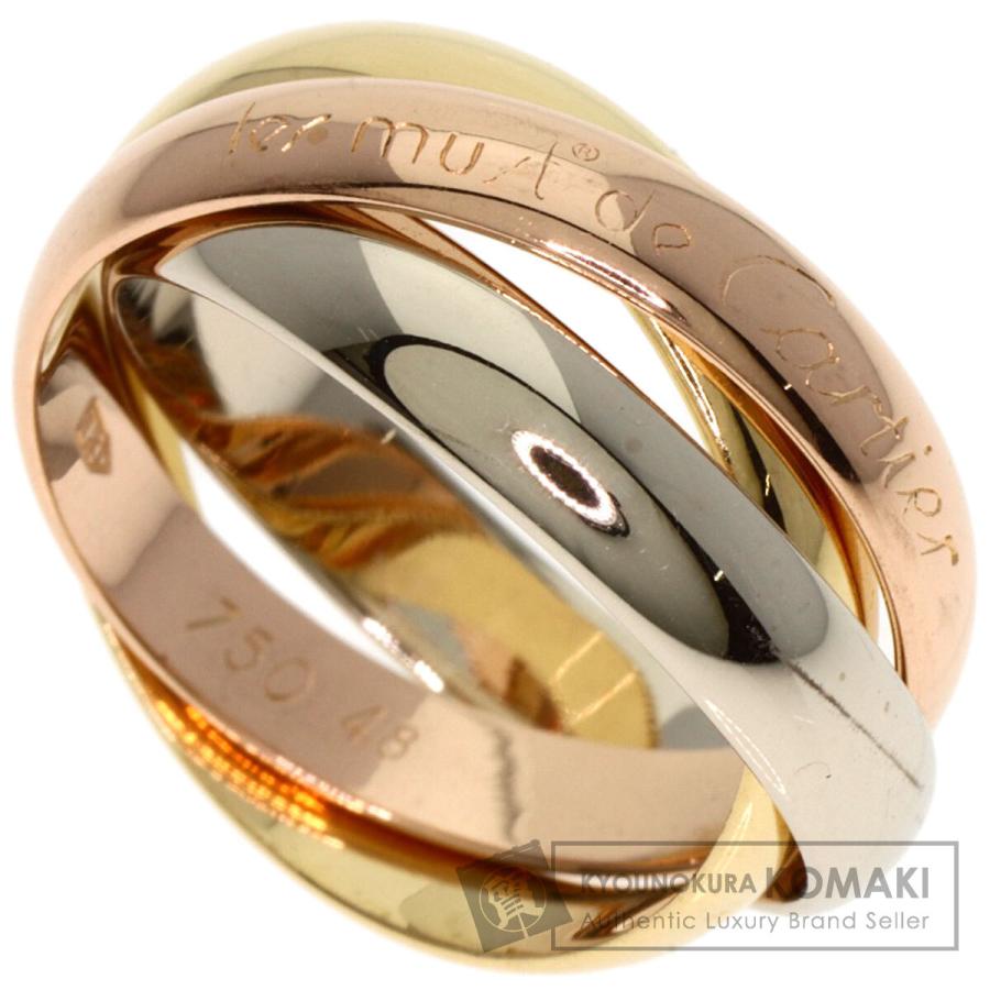 Cartier（カルティエ） トリニティ #48 リング・指輪 K18イエロー