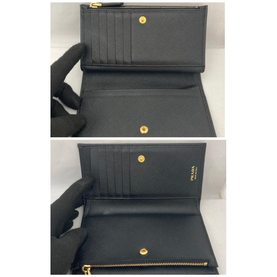 PRADA（プラダ） 【新品同様】PRADA 1ML009 サフィアーノ